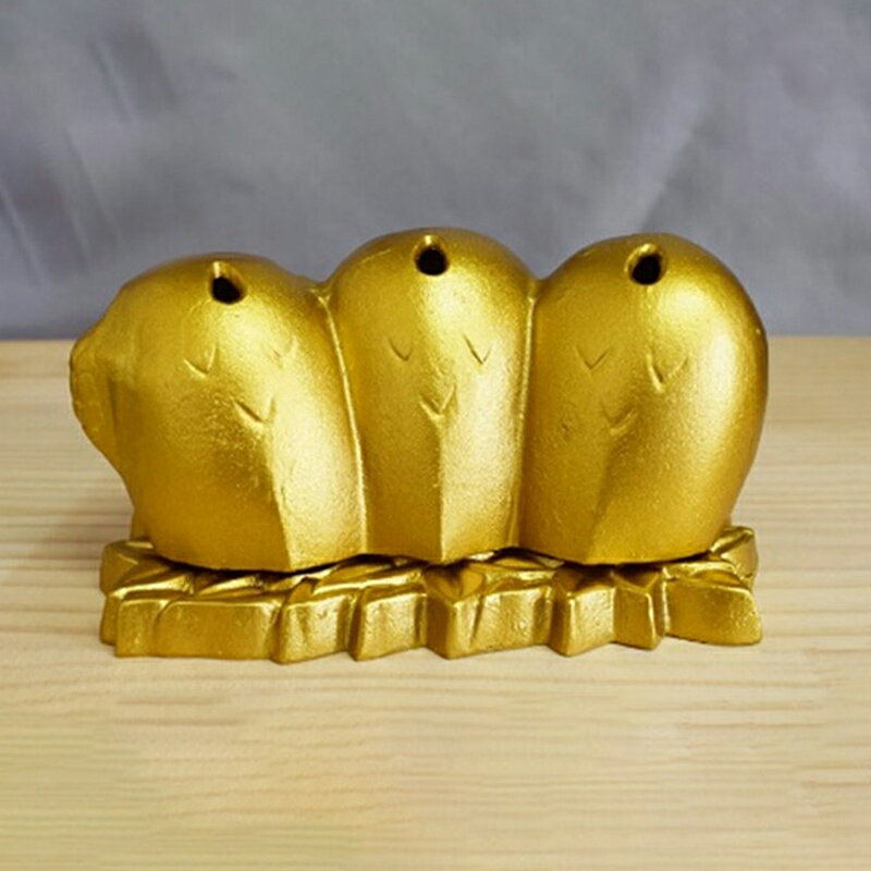 【ふるさと納税】【高岡銅器】讃福朗香立 民芸品 工芸品 伝統技術 インテリア お香立て フクロウ アルミ製 FAD-0682