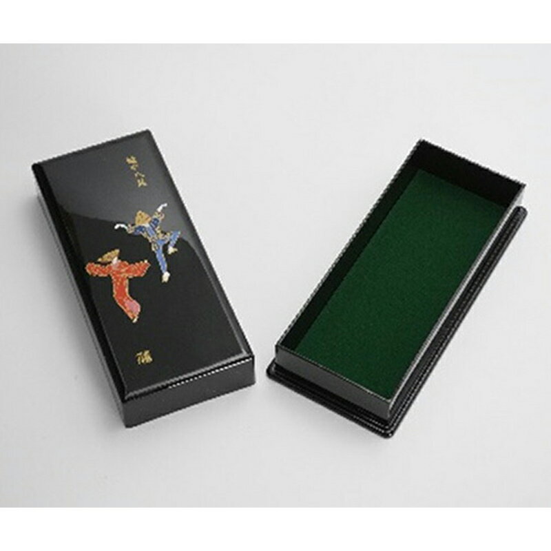 【ふるさと納税】【高岡漆器】ペンケースおわら蒔絵 民芸品 工芸品 FAD-0731