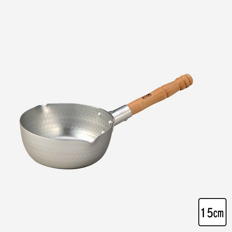 【ふるさと納税】【選べるサイズ】鍋 ガス火用 SS 雪平鍋 上物 15cm～30cm 片手鍋 アルミニウム板 北陸アルミ 北陸アルミニウム 日本製 調理器具 キッチン用品 日用品 富山県 キッチン雑貨 厚底 熱伝導性 熱効率 熱ムラがない お鍋 FAD-1150var