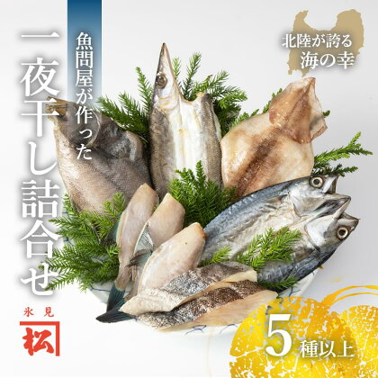 一夜干し詰合せ 富山県 氷見市 干物 一夜干し 詰め合わせ 加工食品 富山県 氷見市 定期便 冷凍 富山湾 産地直送 加工食品