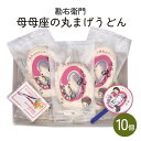 【ふるさと納税】勘右衛門 母母座の丸まげうどん(10個入り)