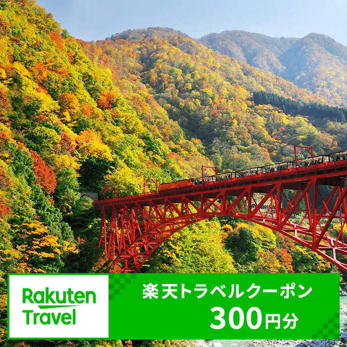 ふるさと納税 富山県黒部市の対象施設で使える 楽天トラベルクーポン (クーポン300円)　【チケット】