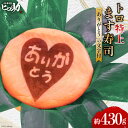 【ふるさと納税】トロ特上 ます寿司『 ありがとう 』文字付 430g×1個 鱒寿司 押し寿司 富山名物 冷蔵 お礼 退職祝い/ます寿司屋ヒロ助/富山県 黒部市 ...