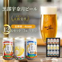 【ふるさと納税】ビール ふるさと定期便 宇奈月ビール12缶セット×4回(4か月連続発送)/地ビール クラフトビール 北陸 缶/富山県黒部市 飲み比べ お酒 酒