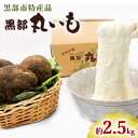 【ふるさと納税】【黒部市特産品！】黒部丸いも 約2.5kg/富山県黒部市　【 野菜 根菜 国産 日本産 食卓 料理 調理 食材 ヤマイモ科 粘りが強い 豊富な消化酵素 ねばねば 】･･･