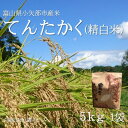 【ふるさと納税】【2025年9月上旬頃から順次発送】令和7年産米「てんたかく」(精米)5kg×1袋【1655821】