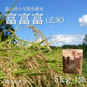 【ふるさと納税】【新米先行予約 (2025年10月上旬から順次発送)】令和7年富山県産「富富富」(玄米)5kg×1袋【1656106】
