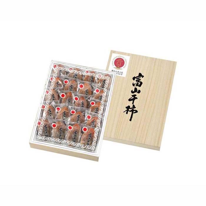 【ふるさと納税】富山干柿 桐箱 3L 20個入り 《南砺の逸品》