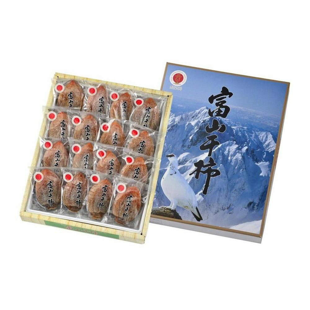 【ふるさと納税】富山干柿 2Lサイズ 16個入り 大箱《南砺の逸品》 | かき カキ フルーツ 果物 くだもの..