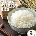 人気ランキング第17位「富山県上市町」口コミ数「0件」評価「0」米 上市町西種産 特別栽培米 コシヒカリ 精米 9kg [種農園 富山県 上市町 32280154] お米 コメ ご飯 ごはん こしひかり 富山県産