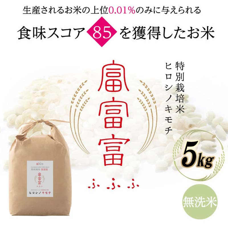 【ふるさと納税】【先行予約】富山県ブランド米 富富富 無洗米 5kg ふふふ ブランド米 国産 米 お米 日本米 ギフト 贈り物 備蓄 防災 食品 陽咲玲 はるざれ F6T-900