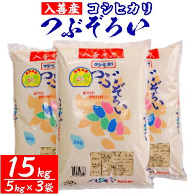 入善産コシヒカリ15kg【1212927】