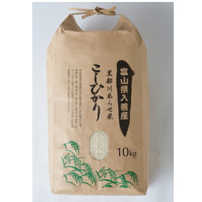 10位! 口コミ数「0件」評価「0」黒部川あらせ米　10kg【1235326】