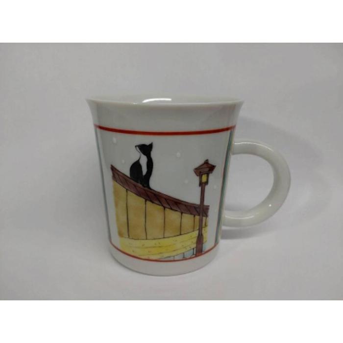 【ふるさと納税】マグカップ 金沢猫 武家屋敷 九谷焼 | 石川県 金沢市 金沢 土産 ご当地 ふるさと 納税 支援 お土産 贈答 ギフト プレゼント おすすめ ...