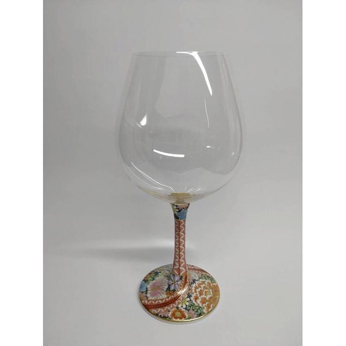 【ふるさと納税】鏑木製BOグラス「花詰ねじり小紋」 九谷焼 | 石川県 金沢市 金沢 土産 ご当地 ふるさと 納税 支援 お土産 贈答 ギフト プレゼント おすすめ 石川 特産品 名産品 コップ 食器 晩酌 ワイン ワイングラスのサムネイル