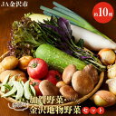 【ふるさと納税】★【数量限定】JA金沢市 季節の加賀野菜・金沢地物野菜セット | 野菜 やさい 百万石しいたけ 旬の金沢地物 野菜 生野菜 食材 食品 人気 お...