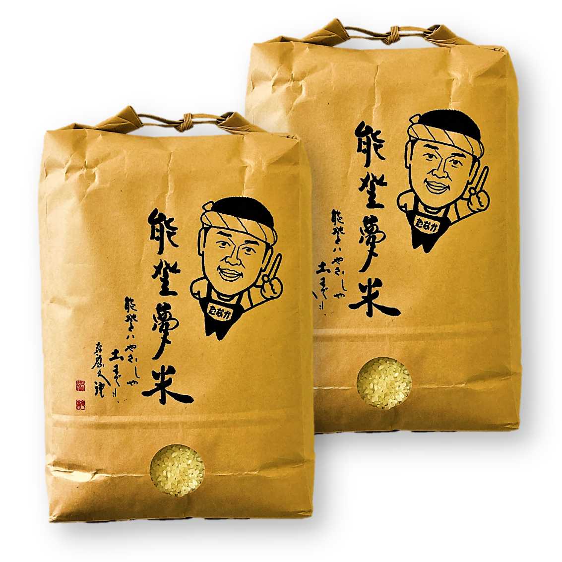 【ふるさと納税】【定期便】米 玄米6kg×3回/能登産コシヒカリ　能登夢米6kg×3回（玄米3kg×2袋×3回/計18kg）　※令和2年10月より順次発送