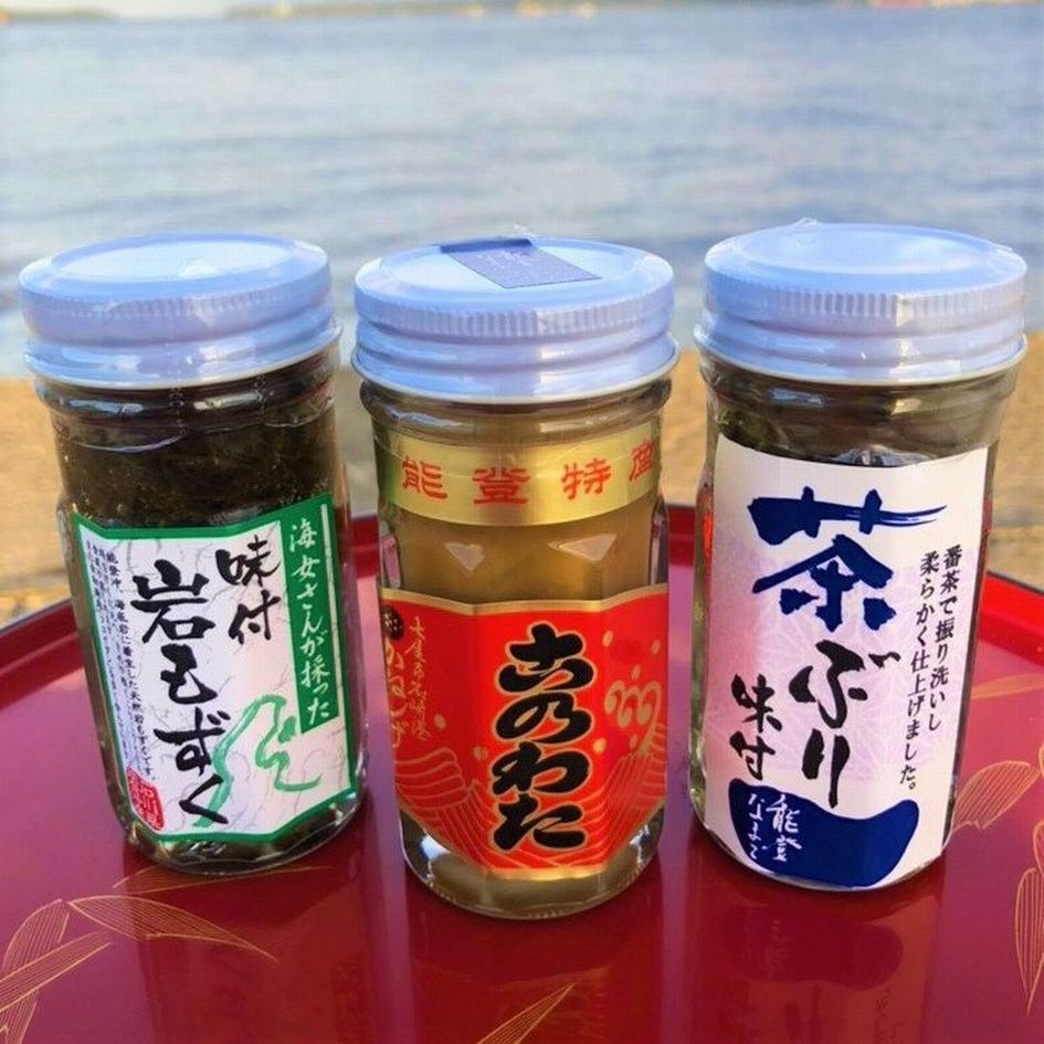 【ふるさと納税】能登の珍味3点セット「能登の磯の香」（岩もずく・このわた・なまこ）