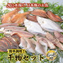 干物 【ふるさと納税】魚介類 / 能登の朝どれ「いきいき七尾魚」干物セット｜魚 鮮魚 詰め合わせ 贈答 ギフト