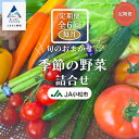 【ふるさと納税】《JA小松市(毎月) 定期便6ヶ月》季節の野菜詰合せ 季節の野菜 定期便 定期 6回 旬 詰め合わせ スムージー 野菜 直送 おまかせ 人気 ラ...