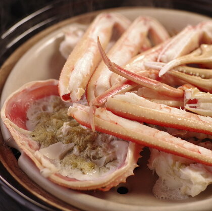【絢爛豪華】料亭長沖の「橋立港水揚げズワイガニ(加能ガニ)」料理づくし ペア食事券