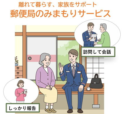 《 小松市内 》 郵便局のみまもりサービス「みまもり訪問サービス」（6カ月間）小松市 みまもり サービス 訪問 ランキング おすすめ 小松市 こまつ 石川県 ふるさと 故郷 納税 051002【日本郵便株式会社】