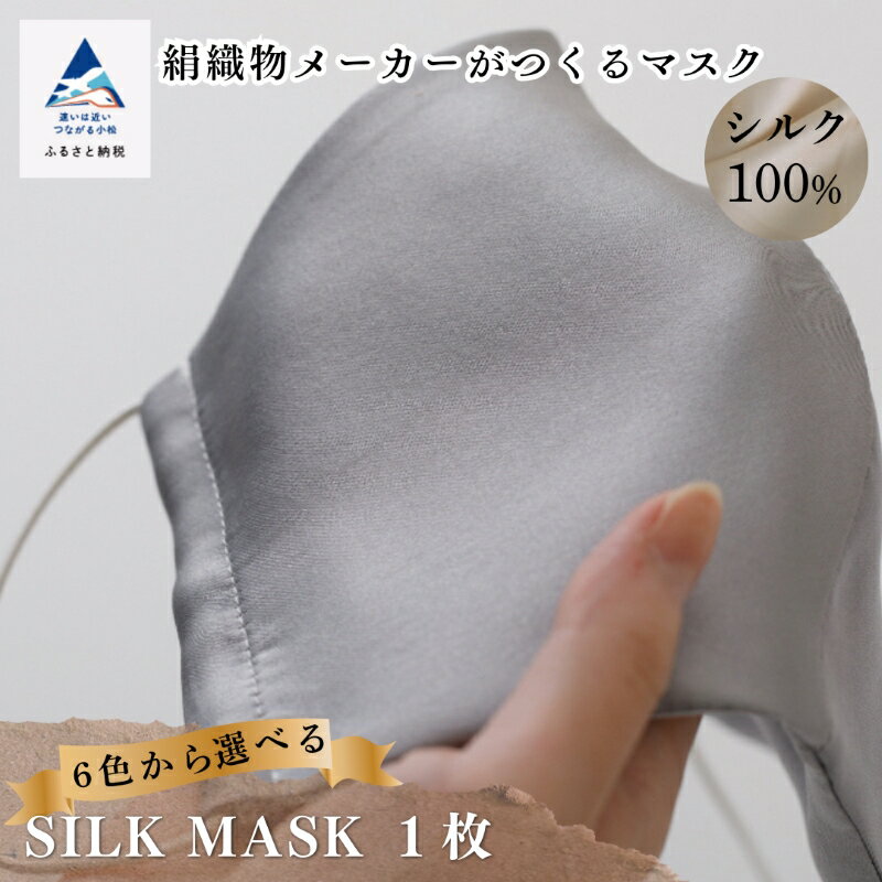 【ふるさと納税】《 大正2年創業の絹織物メーカーがつくるマスク 》 SILK MASK 6枚セット 工芸品 伝統 工芸 人気 ランキング おすすめ お中元 お歳暮 ギフト 小松市 こまつ 石川県 ふるさと 故郷 納税 040029【藤本商店】