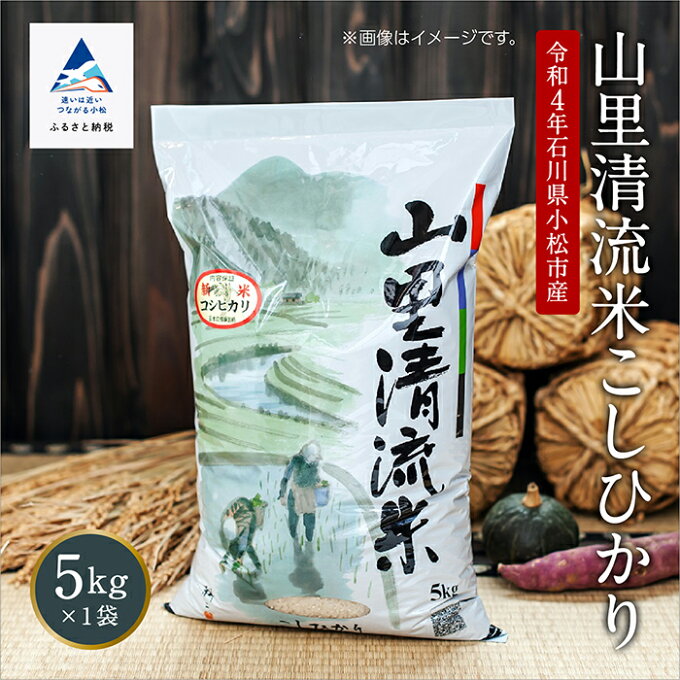 【ふるさと納税】 山里清流米 コシヒカリ 5kg 米 お米 おこめ 新米 令和4年度...