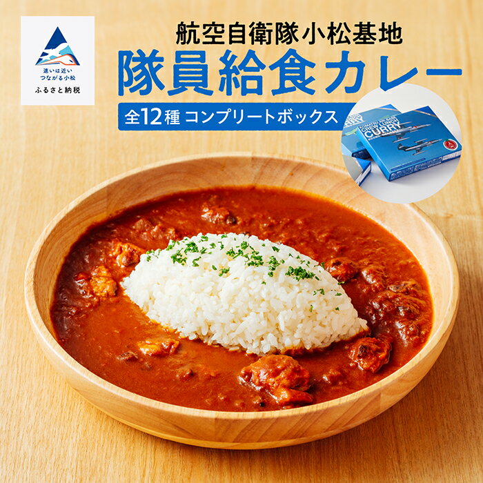 【ふるさと納税】 航空自衛隊 小松基地 隊員給食カレー 全1