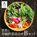 【ふるさと納税】 季節の有機野菜詰合せ Bセット 季節の野菜詰合せ 野菜セット セット 有機野菜 野菜 やさい 詰め合わせ 詰合せ おまかせ 新鮮 直送 人気 ...