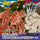 【ふるさと納税】北陸冬の味覚!家族みんなでずわい蟹足まんぷく祭りBコース かに足5杯分 冷凍 ズワイ ずわい蟹 ずわいがに カニ 鍋 BBQ グルメ 海産物 海の幸 食品 能登半島地震復興支援 F6P-1565