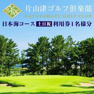 【ふるさと納税】片山津ゴルフ倶楽部 日本海コース 土日祝 利用券1名様分 ゴルフ場 プレー券 利用券 チケット クーポン ゴルフ スポーツ レジャー 父の日 贈り物 ギフト 能登半島地震復興支援 F6P-1691