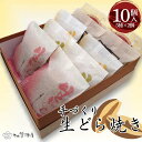 【ふるさと納税】手づくり生どら焼き 10個詰合せ(化粧箱入り) どら焼き 生どら焼き 菓子 和菓子 お茶菓子 お茶請け グルメ 国産 日本製 食品 F6P-2213(4)