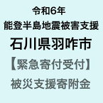 【ふるさと納税】【令和6年能登半島地震災害支援緊急寄附受付】石川県羽咋市災害応援寄附金（返礼品はありません）