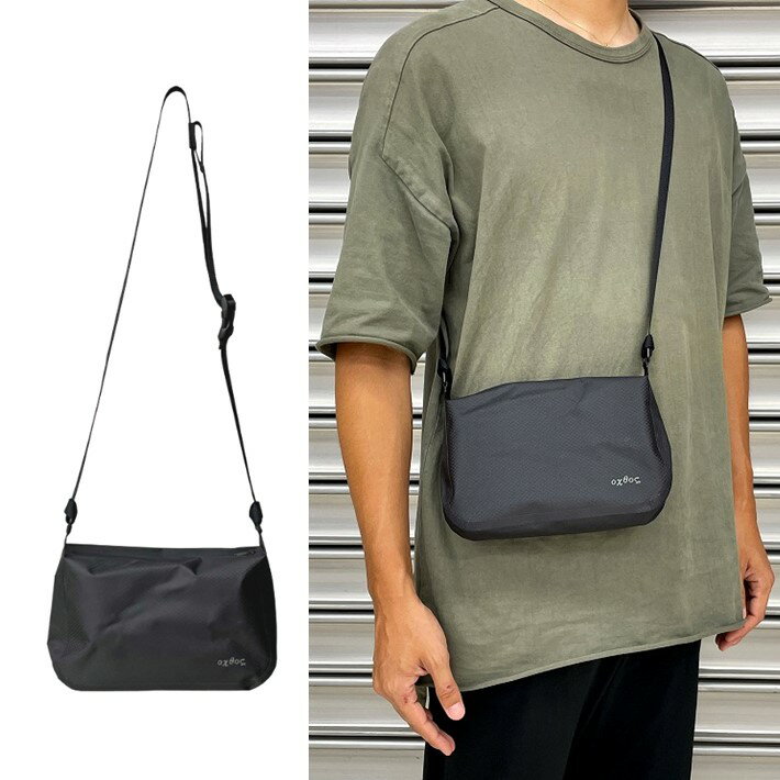 【ふるさと納税】 オクトス ポーチ 防水 タッチパネル対応 クリア ウィンドウ 付き 軽量 フェス キャンプ 登山 マリンスポーツ アウトドア 普段使い ショルダーバッグ ウォータープルーフ 黒 ブラック 着脱 調整 可能 ショルダーストラップ カバン 鞄 石川 能登 oxtos 羽咋