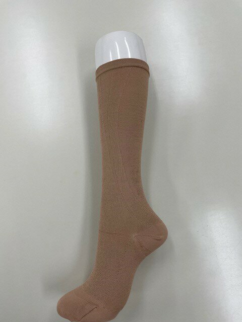 【ふるさと納税】ツカレナイン着圧サポーター【ソックス】(ベージュ:Lサイズ)1ペア(両足2枚入り)