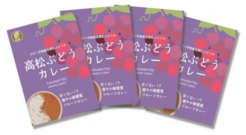【ふるさと納税】高松ぶどうカレー