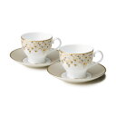 【ふるさと納税】【NIKKO】ペア兼用碗皿セット「スパングルス」《ニッコー食器》(12471-CC24)【1381384】