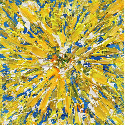 【ふるさと納税】【ARTIST NAVI】PREMIER ART replica 「ひまわり2024 No.1」【1554555】