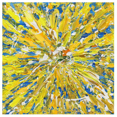 【ふるさと納税】【ARTIST NAVI】PREMIER ART replica S 「ひまわり2024 No.2」【1554560】