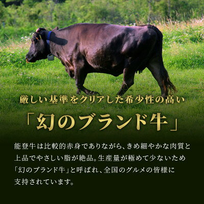【ふるさと納税】能登牛 牛肩(ウデ) 焼肉 200g/250g/300g/400g/500g【配送不可地域：離島】【G1556786】 f172103-hakusan-10000427 石川県白山市 サンプル画像3