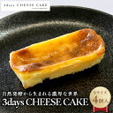 【ふるさと納税】3days CHEESE CAKE【Sサイズ】4個【配送不可地域:離島】【1446614】