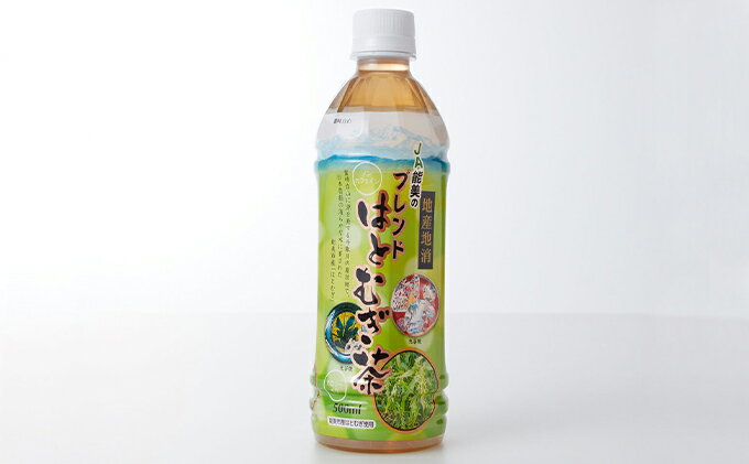 【ふるさと納税】ブレンドはとむぎ茶ペットボトル 500ml×24本　【飲料類・お茶・ハトムギ茶・はとむぎ茶】