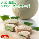 クッキー・焼き菓子(ダックワーズ)人気ランク11位　口コミ数「0件」評価「0」「【ふるさと納税】メロン農家のメロン・ダックワーズ10個入　【お菓子・焼菓子・スイーツ・メロン・ダックワーズ】」