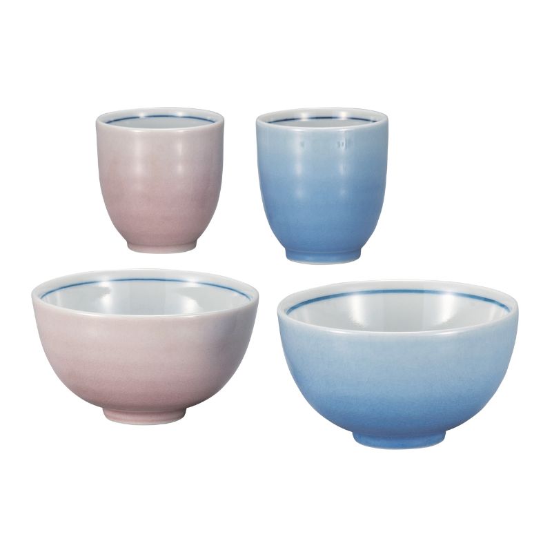 九谷焼 睦揃・釉彩