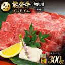 【ふるさと納税】【てらおかの能登牛】極上能登牛モモ A5P 焼肉用 300g [てらおか風舎 寺岡畜産株式会社 石川県 志賀町 AA4237] 肉 牛肉 能登牛 極上 モモ肉 焼肉用 300グラム