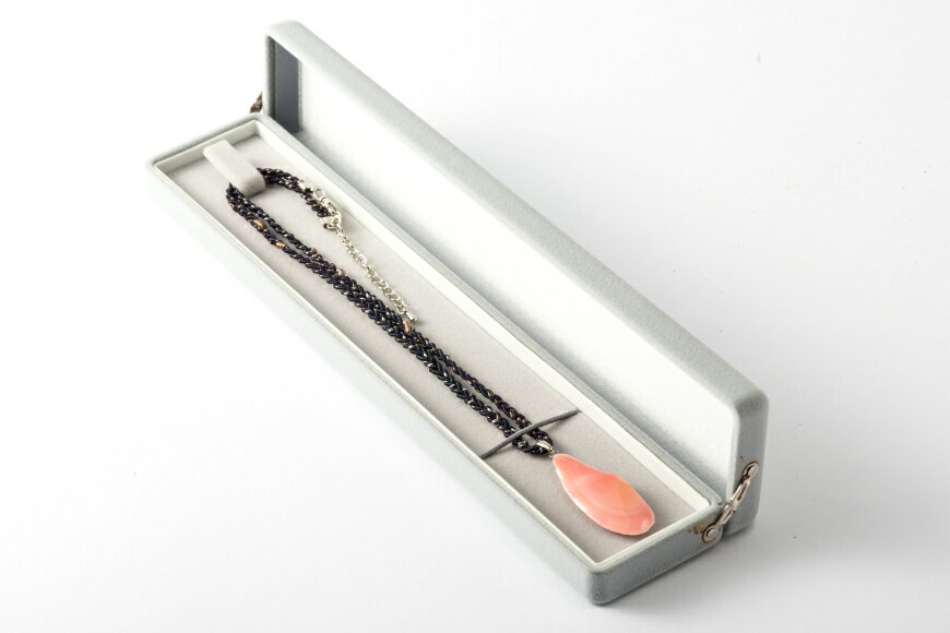 【ふるさと納税】 愛されますほ貝ネックレス [桜貝小貝くらふと 石川県 志賀町 AH4114] ネックレス ますほ買い ハンドメイド