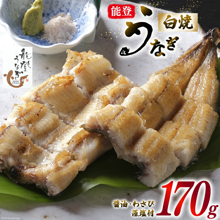 【ふるさと納税】能登うなぎ 白焼 [ティ・エス・ピィ 石川県 志賀町 BZ4004] うなぎ 鰻 ウナギ 白焼き 能登産 醤油付き 170グラムのサムネイル