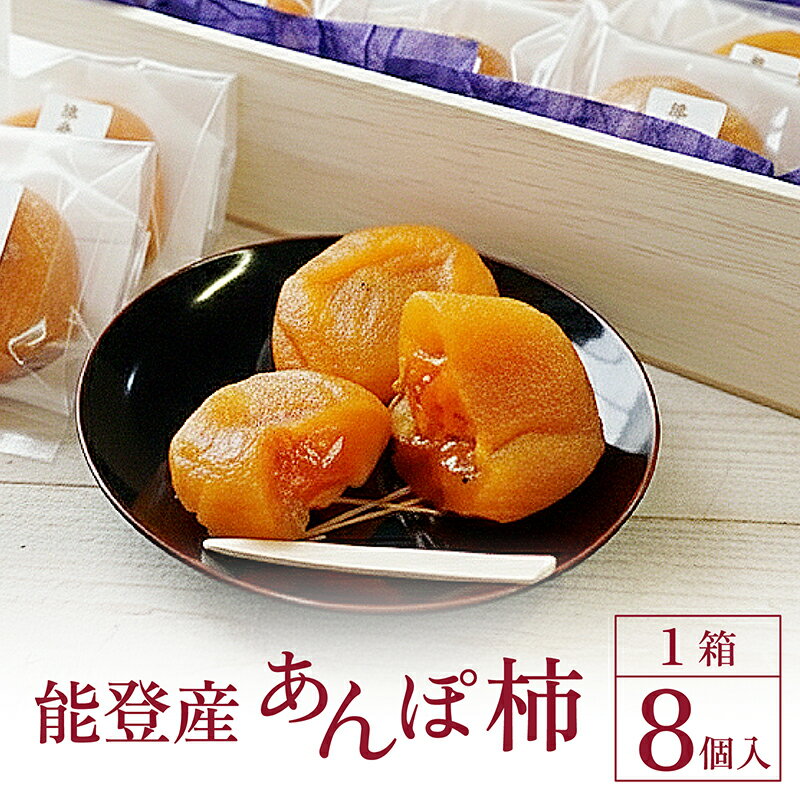 [先行予約]完熟和スイーツ 「能登あんぽ柿」にごりのない甘味が絶品![2025年12月中旬以降順次発送予定]|奥能登 能登半島 干し柿 石川県産 ドライフルーツ 柿 かき カキ 完熟 和スイーツ お菓子 和菓子 甘い