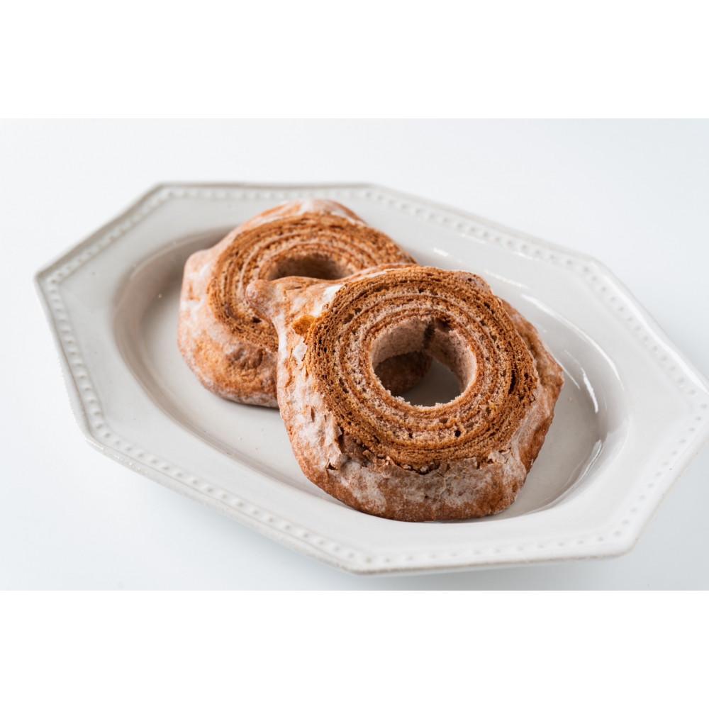 【ふるさと納税】【能登半島地震】能登塩ぶるべりばうむ 能登町産ブルーベリー使用!約180g×1個 | 能登塩ぶるべりばうむ バウムクーヘン ブルーベリー フルー...